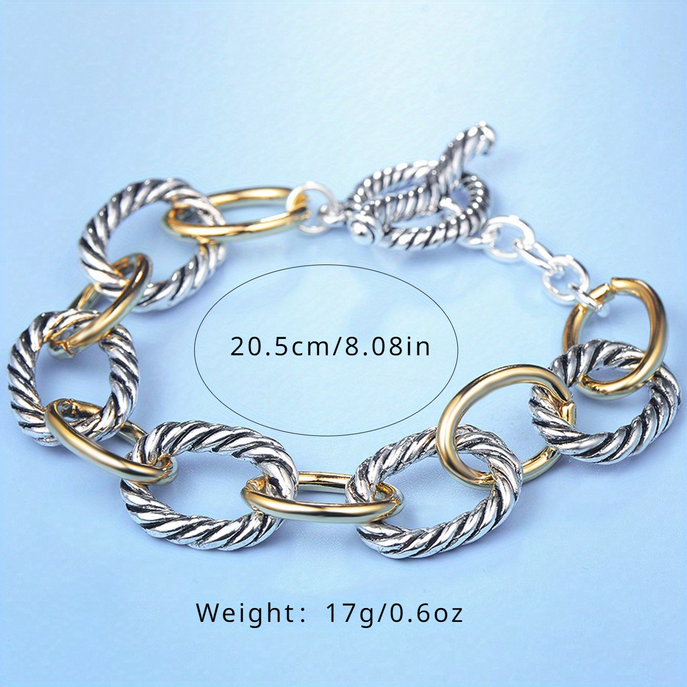 1pc designed braided wire rope twisted bracelet suitable for daily wear by women an exquisite gift for women and mothers details 3